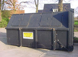 gesloten container | Container huren Deurningen | Nijhoff Milieu & Containerservice B.V.